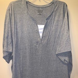 Catherine’s 3x 26/28 Gray Easy Tee